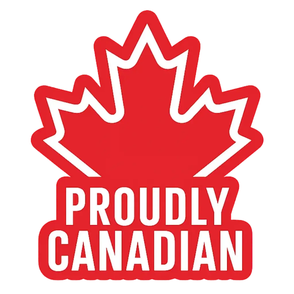 Proudly Canadian Badge